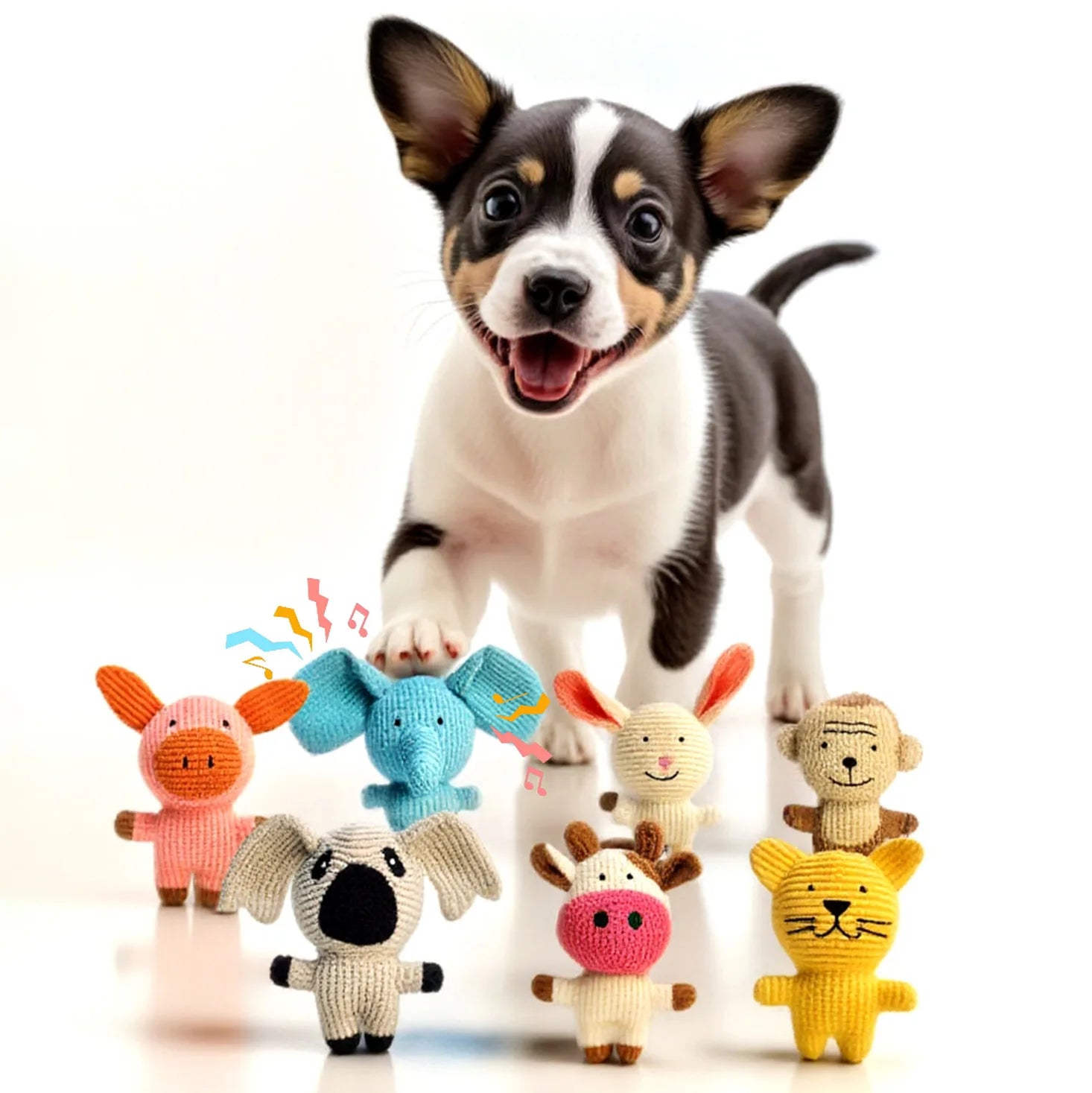 Jouet Peluche Résistant et Sonore